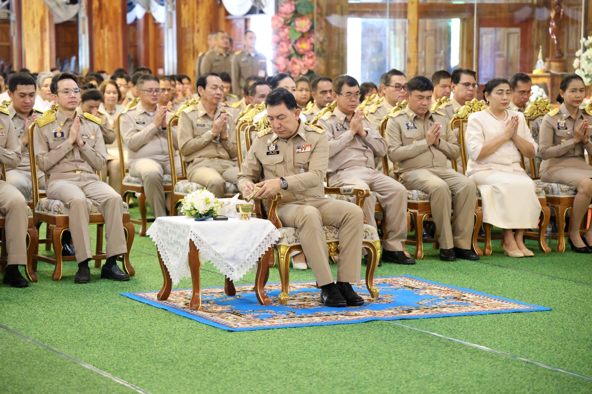 title - สำนักงานการปฏิรูปที่ดินจังหวัดเพชรบูรณ์ร่วมประกอบพิธีเจริญพระพุทธมนต์และตักบาตรถวายพระกุศล สมเด็จพระเจ้าน้องนางเธอ เจ้าฟ้าจุฬาภรณวลัยลักษณ์ อัครราชกุมารี กรมพระศรีสวางควัฒน วรขัตติยราชนารี เนื่องในวันคล้ายวันประสูติ